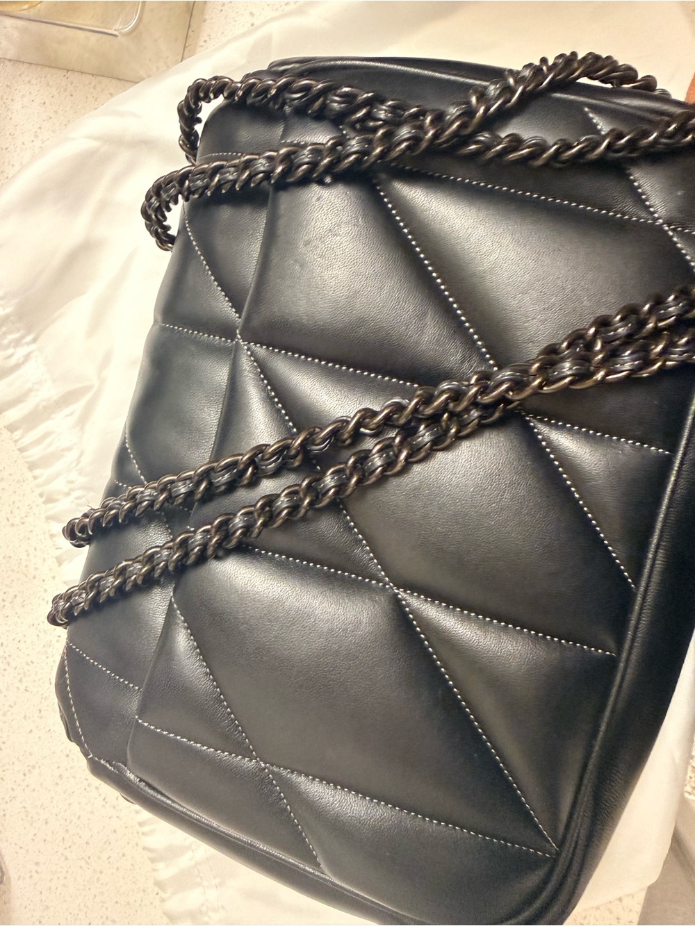 Coach Black Quilted Leather Crossbody with Signature Turnlock - Picture 6 of 14